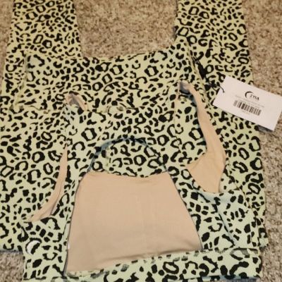 Zyia Leopard REVE High Rise Set